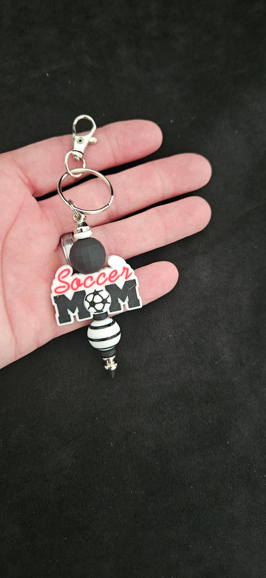 Custom Key Chains soccer mom