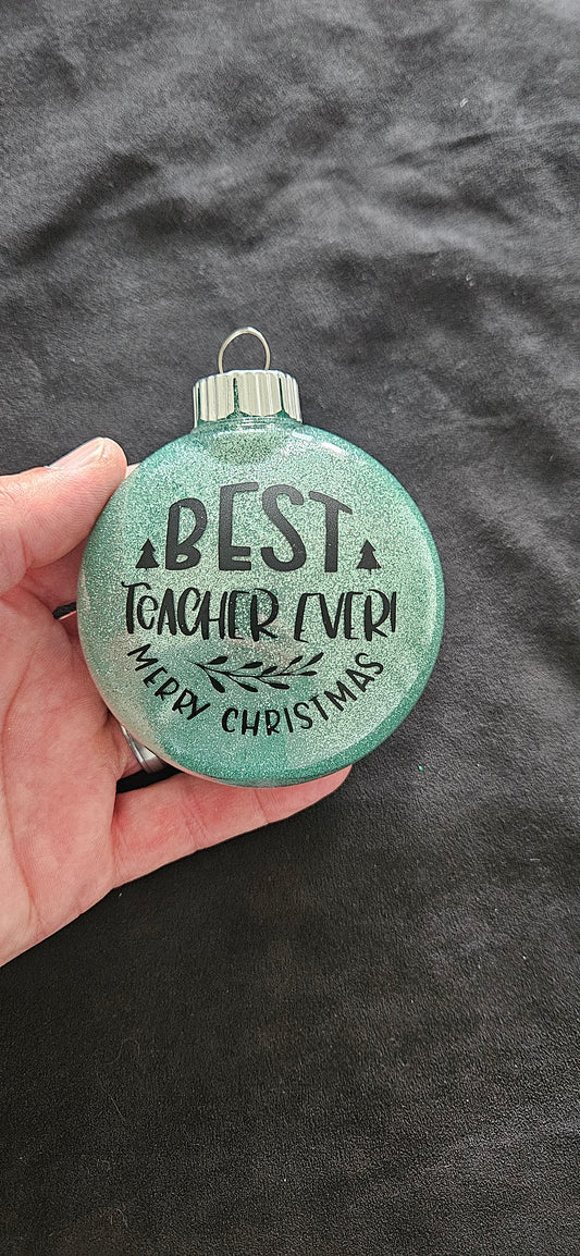 Christmas Teacher Ornaments