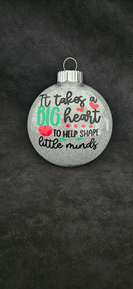 Christmas Teacher Ornaments.