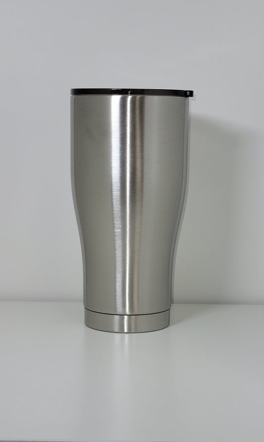 30 oz Blank Modern Curved Custom colored Tumbler