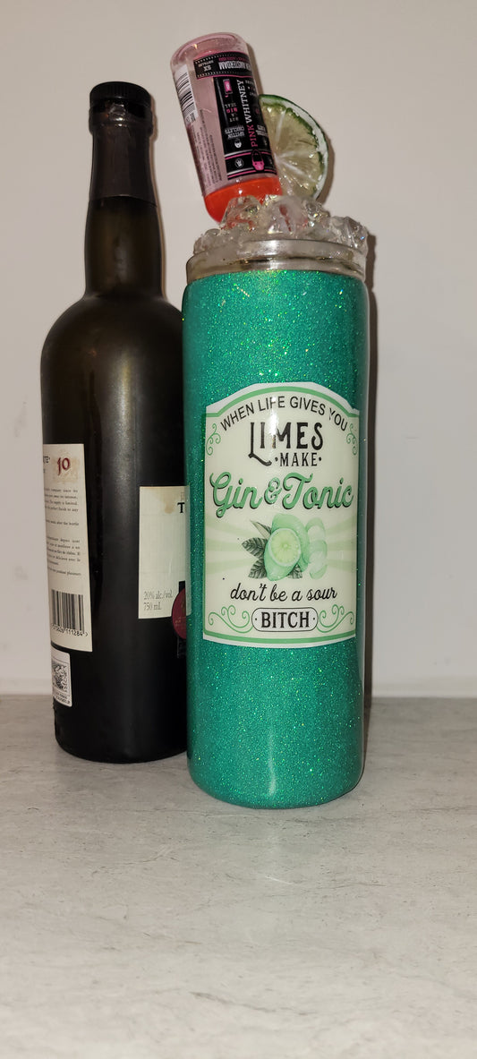 30 oz Custom Colored Skinny Tumbler